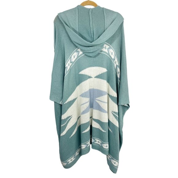 Show Me Your Mumu Sequoia Cardi Hoodie Cardigan Sweater Aztec Boho - Size Medium - Picture 1 of 7